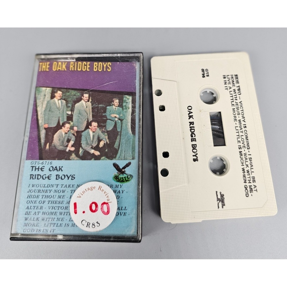 The Oak Ridge Boys  Gusto Records 1975 Cassette Tape